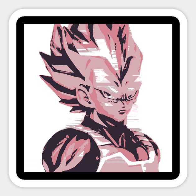 ssj ultra ego Sticker by BarnawiMT